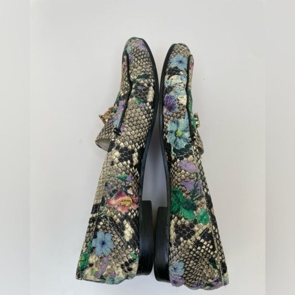 Sam Edelman loafers floral snake print multicolor size 8 - Picture 6 of 8